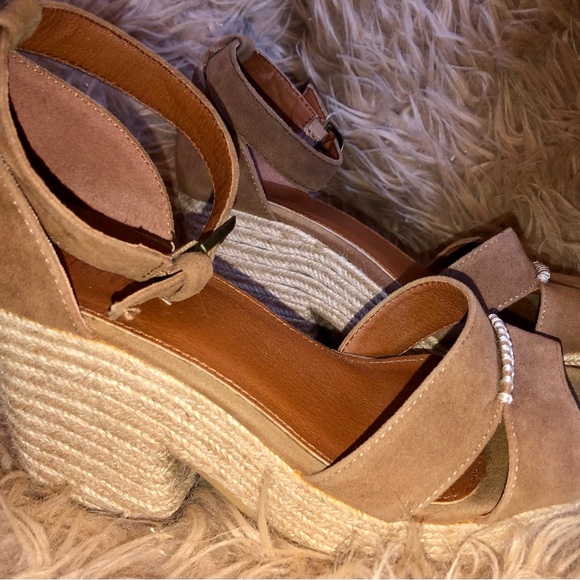 Retro-Style MI.IM Lynn Espadrille Chunky Platform Sandal Size 8.5 - Picture 9 of 10